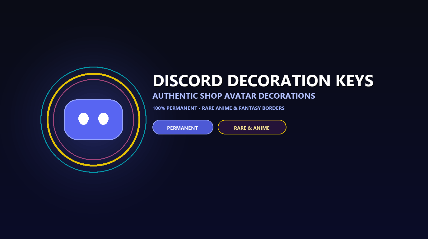 Discord Random Decoration Keys